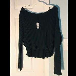 Evergreen Cropped Sweater